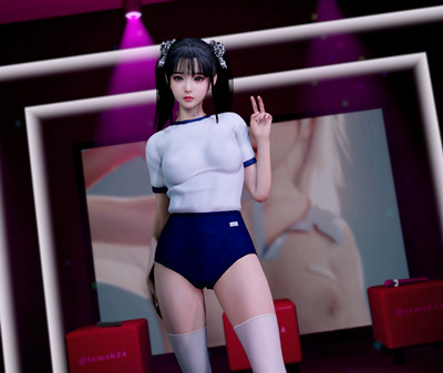 [251] VAM-萝莉-沅妹-弹力摇-晚漫-共享AI国漫精致绘画AI高清视频